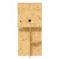 Preview: Terrarium Braun 40 x 40 x 90 cm OSB