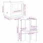 Preview: Terrarium Braun 40 x 40 x 90 cm OSB