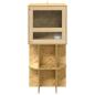Preview: Terrarium Braun 40 x 40 x 90 cm OSB