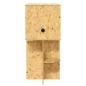 Preview: Terrarium Braun 80 x 40 x 90 cm OSB