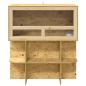 Preview: Terrarium Braun 80 x 40 x 90 cm OSB