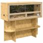 Preview: Terrarium Braun 100 x 40 x 90 cm OSB