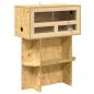 Preview: Terrarium Braun 60 x 30 x 80 cm OSB