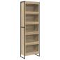 Preview: Bücherregal 2 pcs Sonoma 80 x 30 x 155 cm Holzwerkstoff