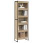 Preview: Bücherregal 2 pcs Sonoma 80 x 30 x 155 cm Holzwerkstoff