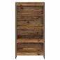 Preview: Bücherregal 2 pcs Altholz 80 x 30 x 155 cm Holzwerkstoff