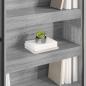 Preview: Bücherregal 2 pcs Graues Sonoma 80 x 30 x 155 cm Holzwerkstoff