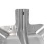 Preview: Schaufelkopf 4 pcs Silber 45 x 38 cm Aluminium