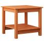 Preview: Couchtisch Wachsbraun 50 x 50 x 45 cm Massivholz Kiefer