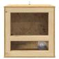 Preview: Terrarium Braun 100 x 50 x 50 cm OSB