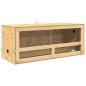 Preview: Terrarium Braun 100 x 40 x 40 cm OSB