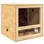 Preview: Terrarium Braun 50 x 50 x 50 cm OSB