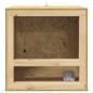 Preview: Terrarium Braun 50 x 50 x 50 cm OSB