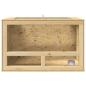Preview: Terrarium Braun 50 x 80 x 50 cm OSB