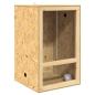 Preview: Terrarium Braun 50 x 50 x 80 cm OSB
