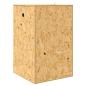Preview: Terrarium Braun 50 x 50 x 80 cm OSB