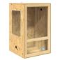 Preview: Terrarium Braun 50 x 50 x 80 cm OSB
