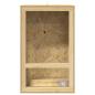 Preview: Terrarium Braun 50 x 50 x 80 cm OSB