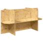 Preview: Terrarienbasis Braun 100 x 50 x 50 cm OSB