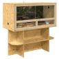 Preview: Terrarienbasis Braun 100 x 50 x 50 cm OSB