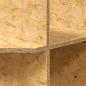 Preview: Terrarienbasis Braun 50 x 50 x 50 cm OSB