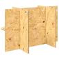 Preview: Terrarienbasis mit Regal Braun 80 x 40 x 50 cm OSB