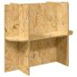 Preview: Terrarienbasis mit Regal Braun 60 x 30 x 50 cm OSB