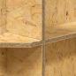 Preview: Terrarienbasis mit Regal Braun 60 x 30 x 50 cm OSB
