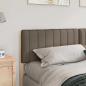 Preview: Gepolstertes Kopfteil mit Kopfteil Braun und Taupe 180 cm