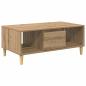 Preview: Couchtisch Artisan-Eiche 90 x 50 x 26,5 cm Holzwerkstoff