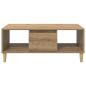 Preview: Couchtisch Artisan-Eiche 90 x 50 x 26,5 cm Holzwerkstoff