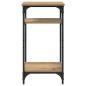 Preview: Beistelltisch Artisan-Eiche 40 x 30 x 75 cm Holzwerkstoff