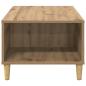 Preview: Couchtisch Artisan-Eiche 90 x 50 x 35 cm Holzwerkstoff