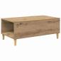 Preview: Couchtisch Artisan-Eiche 90 x 50 x 35 cm Holzwerkstoff