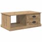Preview: Couchtisch Artisan-Eiche 90 x 50 x 35 cm Holzwerkstoff