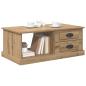 Preview: Couchtisch Artisan-Eiche 90 x 50 x 35 cm Holzwerkstoff