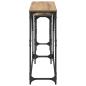 Preview: Konsolentisch 2 pcs Artisan-Eiche 100 x 28 x 75 cm