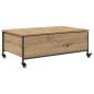 Preview: Couchtisch Artisan-Eiche 91 x 55 x 32 cm Holzwerkstoff