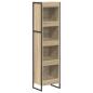 Preview: Bücherregal 40 x 30 x 155 cm Holzwerkstoff Sonoma