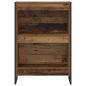 Preview: Bücherregal 60 x 30 x 86,5 cm Holzwerkstoff Altholz