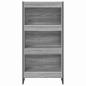 Preview: Bücherregal Graues Sonoma 80 x 30 x 155 cm Holzwerkstoff