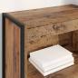Preview: Bücherregal 60 x 30 x 155 cm Holzwerkstoff Altholz