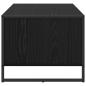 Preview: Couchtisch Schwarz Eichen-Optik 80 x 50 x 40 cm Holzwerkstoff