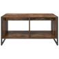 Preview: Couchtisch Raucharbe 80 x 50 x 40 cm Holzwerkstoff
