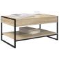Preview: Couchtisch Sonoma 80 x 50 x 40 cm Holzwerkstoff