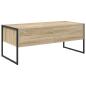 Preview: Couchtisch mit Schubladen Sonoma 100 x 46 x 40 cm Holzwerkstoff