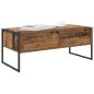 Preview: Couchtisch Altholz 100 x 46 x 40 cm Holzwerkstoff