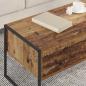Preview: Couchtisch Altholz 100 x 46 x 40 cm Holzwerkstoff