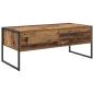 Preview: Couchtisch Altholz 100 x 46 x 40 cm Holzwerkstoff