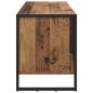 Preview: Schuhschrank mit Speicher Altholz 60 x 35 x 44 cm Holzwerkstoff